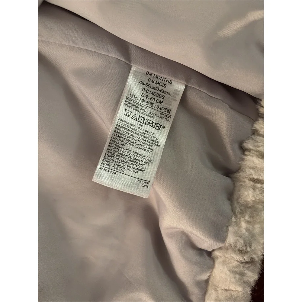 GAP soft zipper